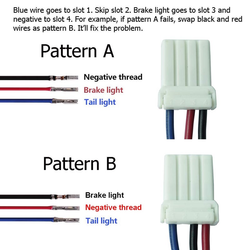 NTHREEAUTO Red LED Rear Tail Lights Motorcycle Taillights Brake Running Compatible with Harley Touring Dyna Road King Electra Glide Street Bob - Image 3